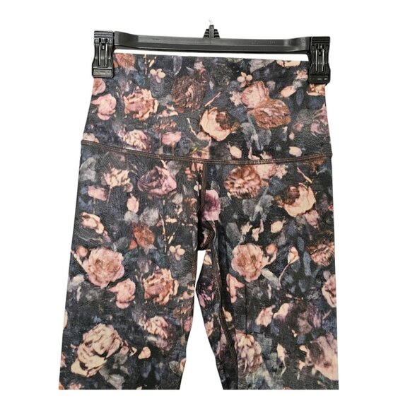Women's - Lululemon Wunder Under Crop II Floral Leggings - Picture 3 of 8